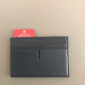 Tumi Slim Card Leather Case Wallet